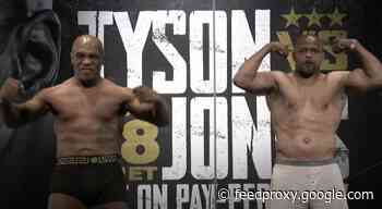 Mike Tyson vs. Roy Jones Jr – live results