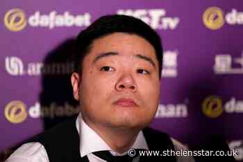 Defending champion Ding Junhui bemoans 'unplayable' table after surprise defeat - St Helens Star
