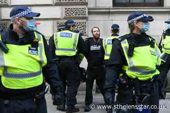 More than 150 arrested amid anti-lockdown protests in London - St Helens Star