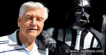 Dave Prowse, Man Behind Darth Vader’s Mask, Is Dead at 85