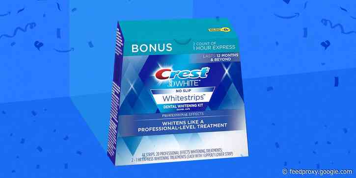 Crest 3D Whitestrips are on major sale right now for Cyber Monday — it's the same great deal we saw on Amazon Prime Day this year