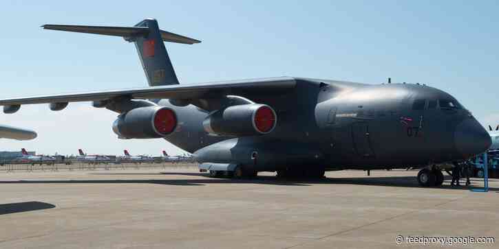 China is testing homemade engines that would allow its transport planes to carry tanks to the front line