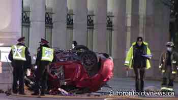 Driver dead after single-car crash on Canadian National Exhibition grounds: police