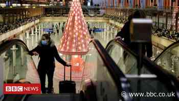 Covid: Road and rail changes planned for Christmas travel spike