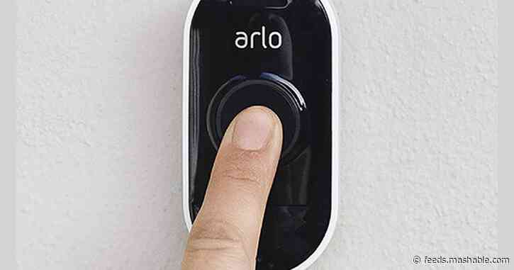 Save 30% on an Arlo video doorbell with a customizable chime