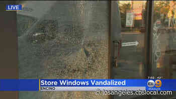 Police Investigating Vandalism Spree From Tarzana To Studio City - CBS Los Angeles