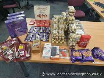 Gang of young shoplifters busted as £300 in chocolate and sweets found