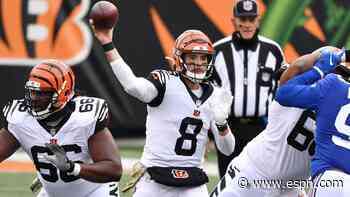 The Bengals need better QB play to win without starter Joe Burrow