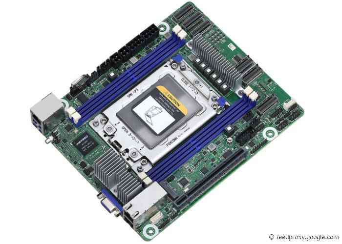 AMD EPYC Rome in Deep Mini-ITX motherboard unveiled