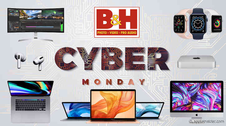 B&H's Cyber Monday deals are live: $100 off M1 MacBooks, $569 iPad Air 4, up to $400 off MacBook Pros, $259 Apple Watch, iPad Pro savings