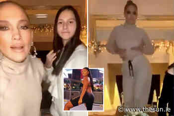 Jennifer Lopez shows off sexy figure while dancing with daughter Emme, 12, to Megan Thee Stallion’s Body-Ody C - The Irish Sun