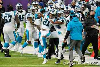 Beebe Amends for Fumble With TD as Vikes Top Panthers 28-27