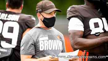 Browns announce coaching staff adjustment for Sunday's game - clevelandbrowns.com