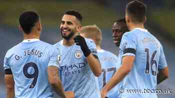 Man City 5-0 Burnley: Riyad Mahrez hat-trick in dominant win