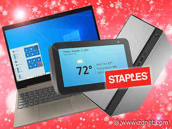 Staples Cyber Monday deals: Echo Show 5, HP laptop, and more