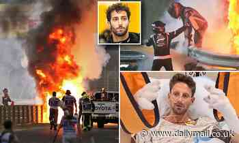 Daniel Ricciardo 'disgusted' with F1 for replaying Romain Grosjean's fiery crash but others disagree