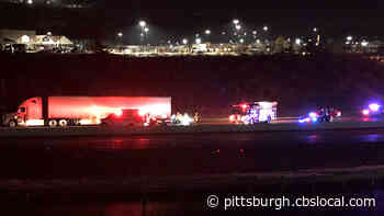 Car Slams Into Tractor-Trailer Along Parkway West
