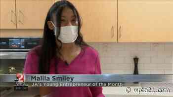 Junior Achievement's Young Entrepreneur of the Month (November) – Malila Smiley - wpta21.com