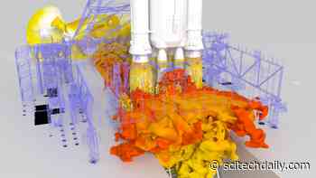 Simulating NASA’s SLS Rocket Launch for Artemis Missions to the Moon