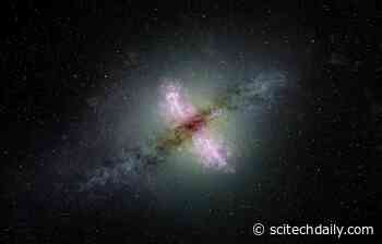 Scientists Catch Supermassive Black Holes Launching Newborn Radio Jets