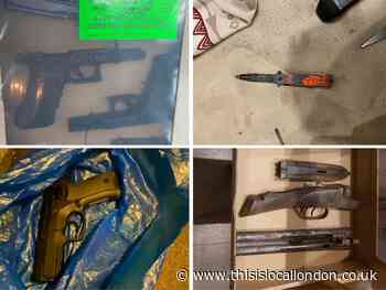 Police seize weapons in Croydon
