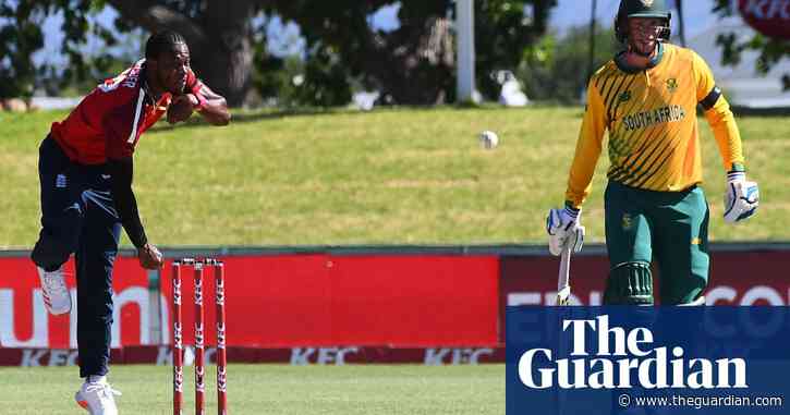 Jofra Archer ready to sign off T20 against South Africa and put his feet up