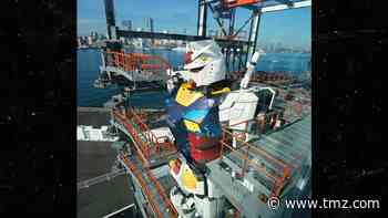 Japanese Life-Size Gundam Robot Replica Officially 'Unveiled'