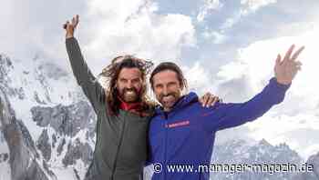 Extremkletterer "Huberbuam" über Zusammenarbeit