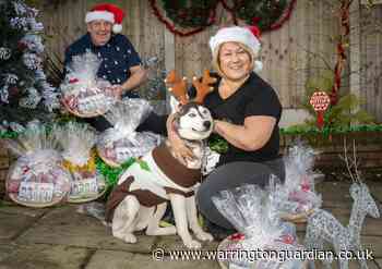 Warrington lottery winners bring festive cheer to carers