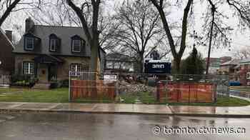 Historic Toronto home that was set to be considered for heritage status demolished