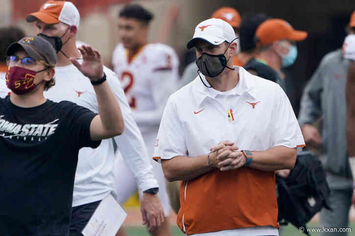 Longhorns coach Tom Herman looks ahead to Kansas State without discussing job security