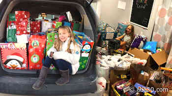 Teen celebrates 10 years of giving back to kids in hospitals with her annual toy drive