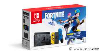 Fortnite-themed Nintendo Switch bundle currently available at Amazon for Cyber Monday     - CNET