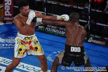 Saunders scolds Dubois – ‘Get carried out of the ring’ 