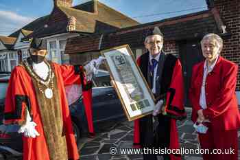 Former Mayor of Harrow Keith Toms given freedom of borough