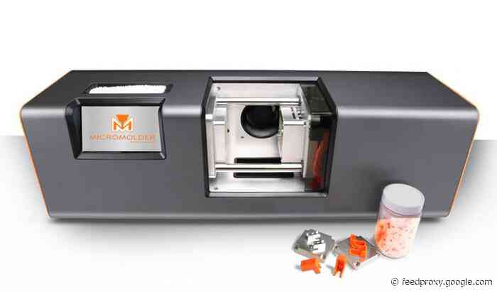 MicroMolder fully-automatic desktop injection molding machine from $3,599