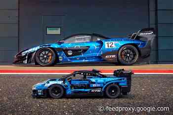 Lego Technic as a McLaren Senna GTR kit