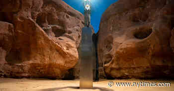 Utah Monolith Removed by Four Men, Photographer Says