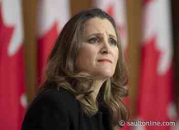 Spending too little worse than spending too much, Freeland says in fall update