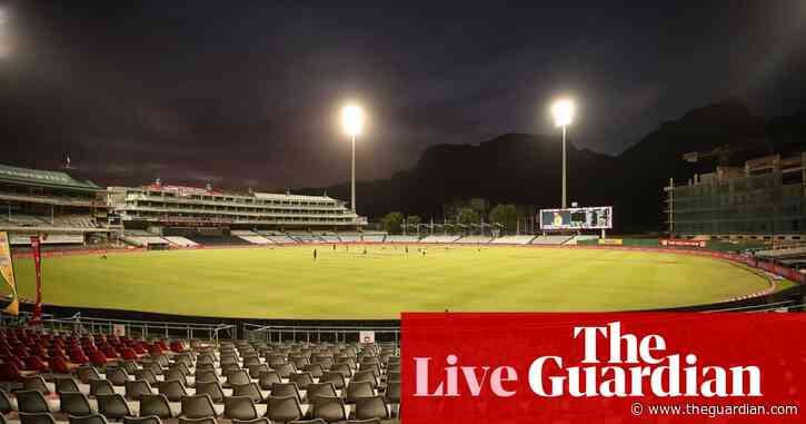 South Africa v England: third men's T20 international – live!