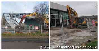 Lookers Vauxhall car showroom on Winwick Road demolished