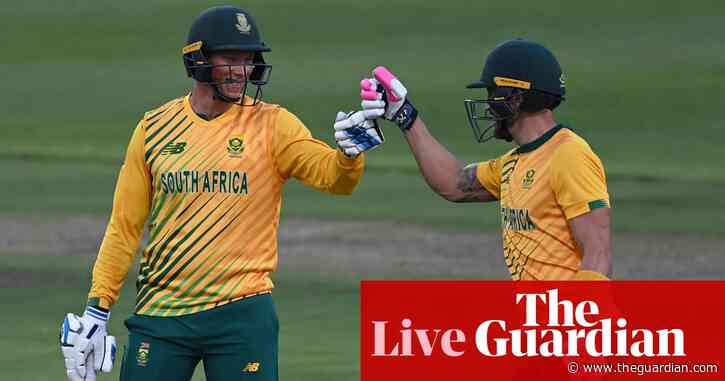England chasing 192 to beat South Africa in third men's T20 – live!