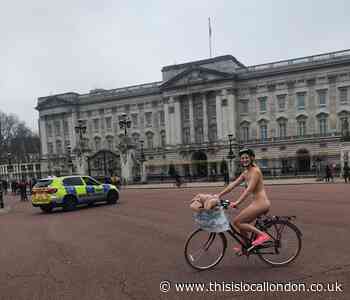Woman reveals why she cycled around London naked