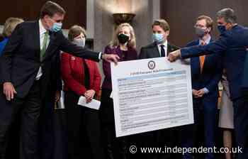 Bipartisan group of senators releases $908bn Covid relief bill proposal without funds for more stimulus checks