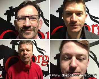 St George's CE School teachers take part in Movember