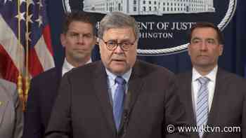 AG Barr: No Evidence of Fraud That'd Change Election Outcome