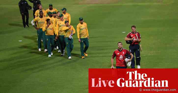 England beat South Africa by nine wickets in third men's T20 – live!