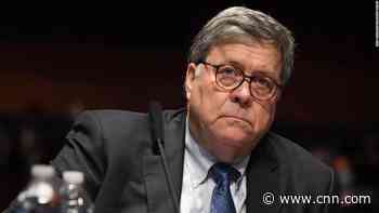William Barr says there is no evidence of widespread fraud in presidential election