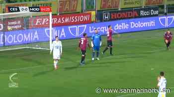 Cesena-Modena 0-0, i bianconeri sfiorano il colpo allo scadere - San Marino Rtv