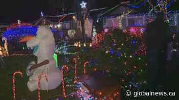 Langley home takes Christmas light display to the next level